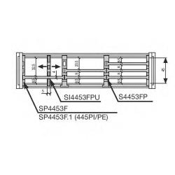 Separation system for cable chain SP4453F