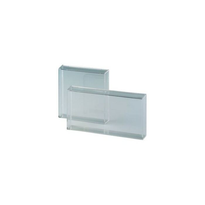 Clear cover, snap-on, polycarbonate NGS 74 AH