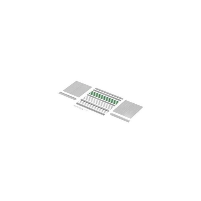 Subrack 6 U for backplanes (.Pi) BGT/M 30680.Pi