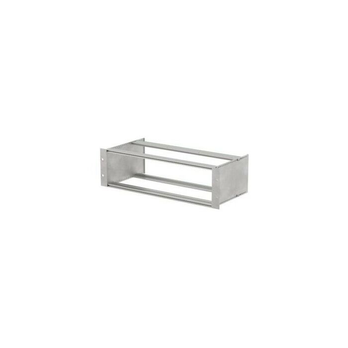 Subrack for high mechanical load with profile side wall 3 HE for bus boards (.Pi) tested according to Federal Railway standard BN 411 002 BGT 22380.Pi-BN