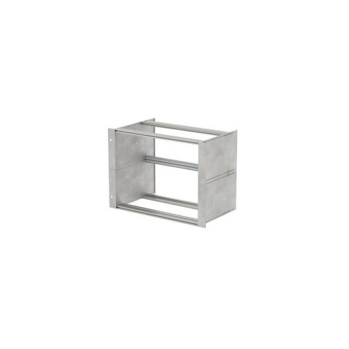 Subrack with profile side wall 6 U for bus boards (.Pi) BGT 22660.Pi