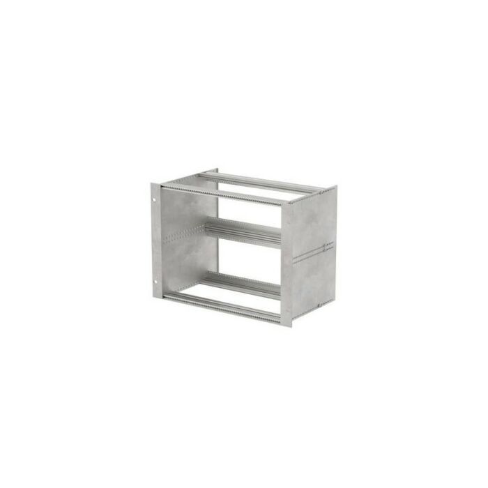 Subrack with profile side panel 6 U for connectors (.12) BGT 22660.12