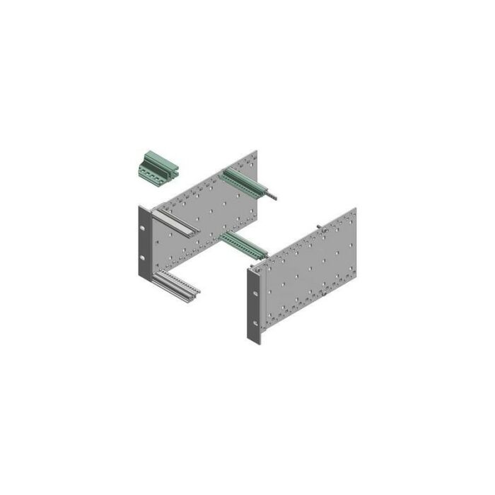 Bus profiles, natural anodized aluminum, for indirect bus board fastening PB/M 00063
