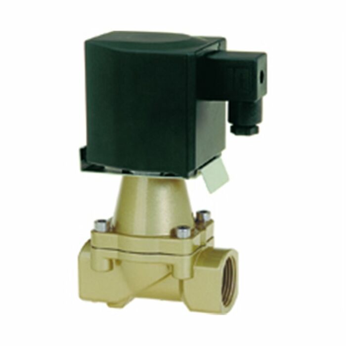 Electromagnetically operated piston seat valve with forced lift 8570200.9404.23049