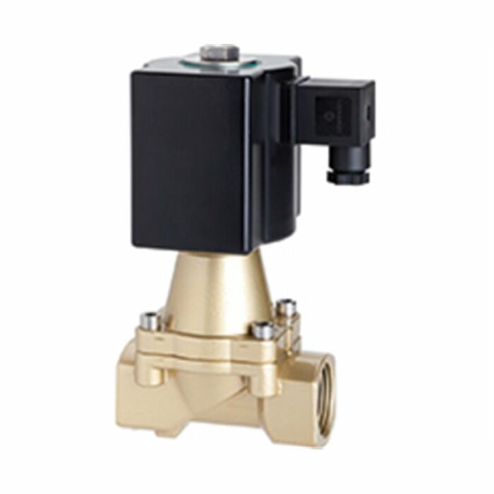 Electromagnetically operated piston valve with forced lifting 8672233.8402.02400
