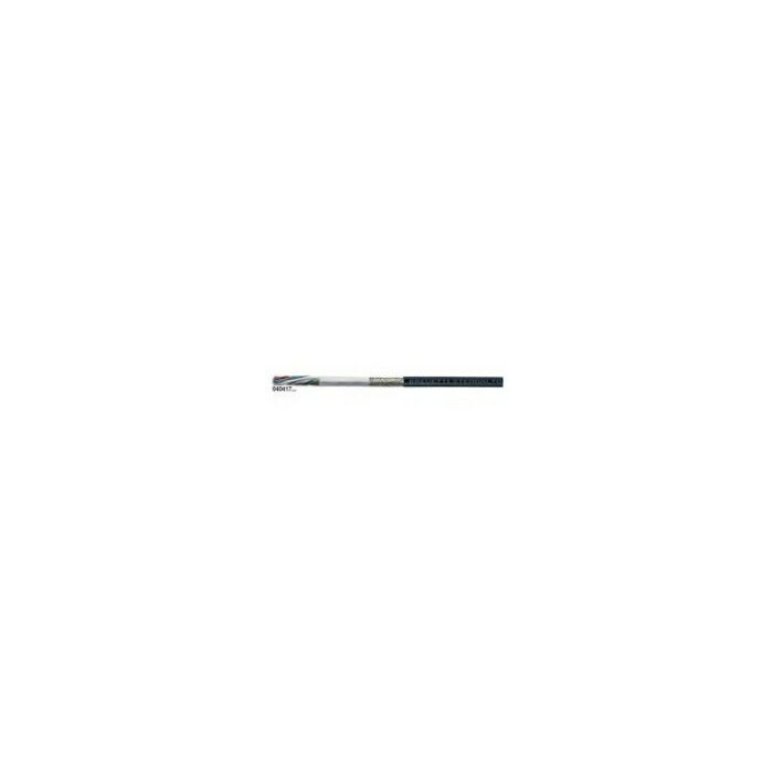 Flexible multiple conductor multipar for cable chain with pvc and pur cover 4170410