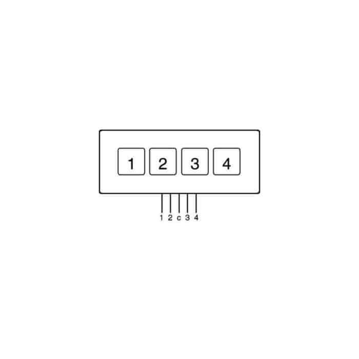 common conductor, without pressure point, unlabeled FT 004