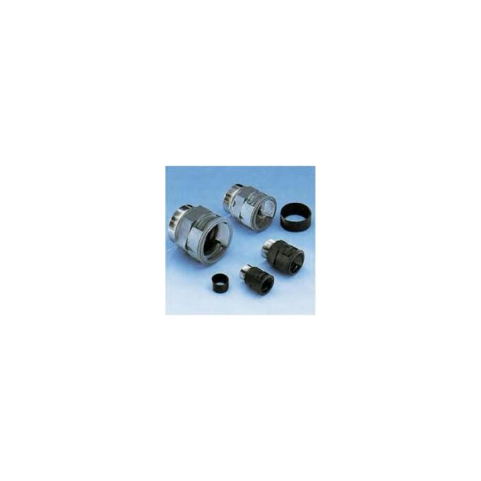 Straight screw connection with external thread made of metal with seal ip67 VMGRB29M40