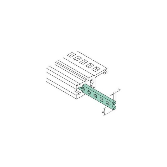 Threaded strip, galvanized steel, M2.5 GS/M 00063