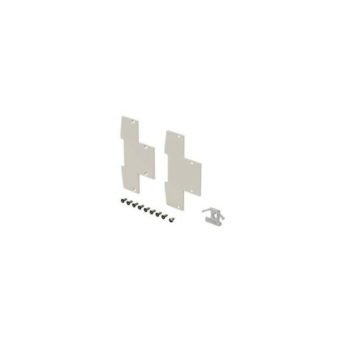 Basic profile side panels, natural anodized aluminium AR 105/45-KS-AL