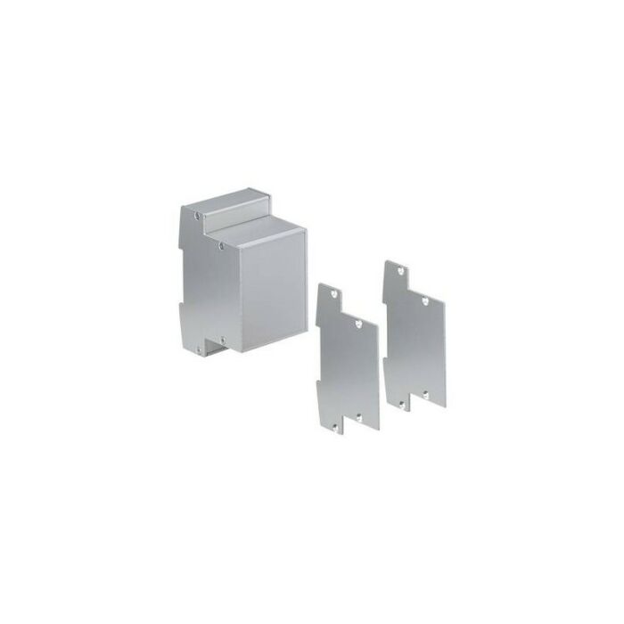 Basic profile side plates, aluminum natural color anodized AR 75/45-KS-AL