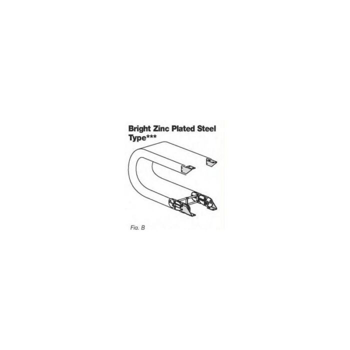 Holder for cable chain A308K2
