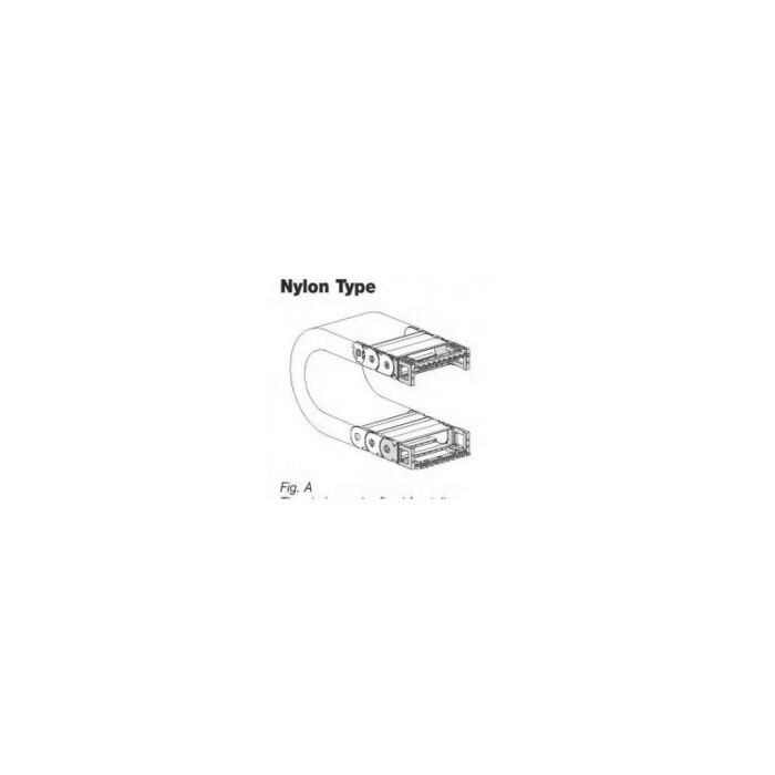 Holder for cable chain AN335P076KM2