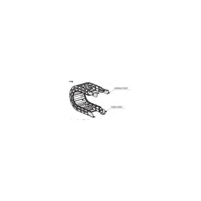 Holder for cable chain sliding A329SU109K