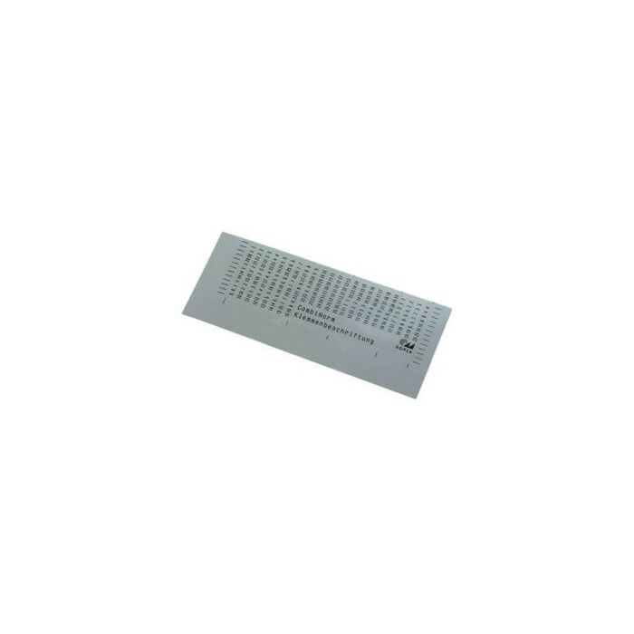 Terminal marking self-adhesive AK-BS
