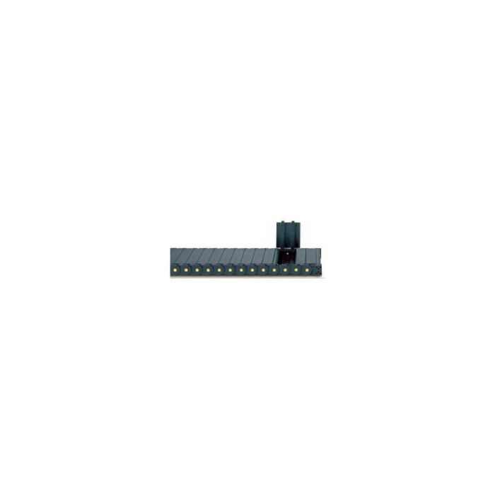 Plastic chain with external cover flap 435PE060075