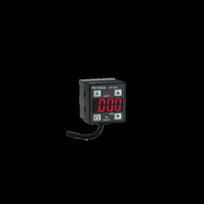Air pressure sensor with two-color digital display, AP-30 series