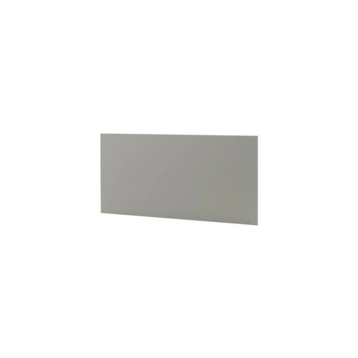 Back panels, plastic, 2 mm, light grey FPK 60014