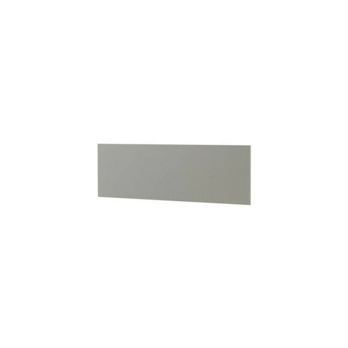 Back panels, plastic, 2 mm, light grey FPK 60018