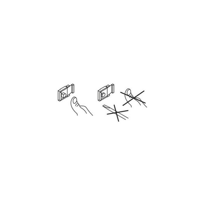 Snap fasteners for ART 555, 655 and 865, polyamide ART SV-HB-7038