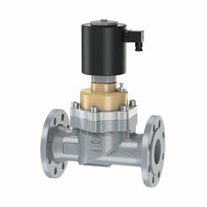 Cast steel direct operated solenoid valve, DN15 flange 8650214.8301.02400