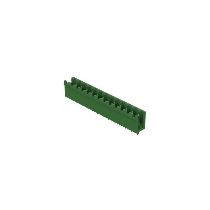 Connector strip for soldering onto horizontally inserted circuit boards STL 950/13V