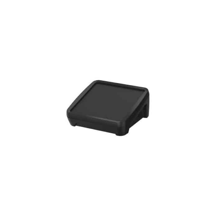 Touch/control panel housing with recessed grips, 15°, square, IP40 (IP65) BOP 1212 P-9005