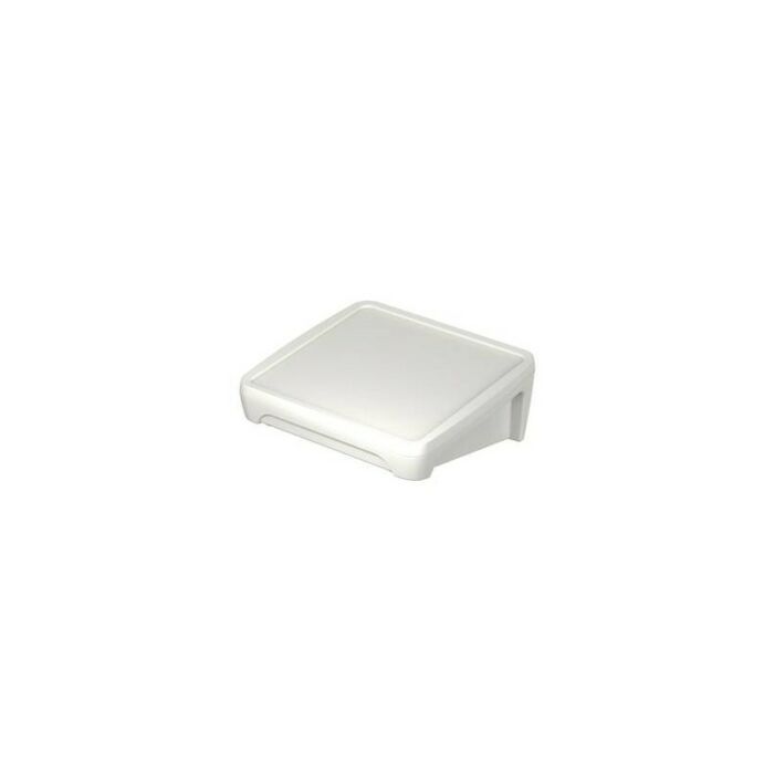 Touch/control panel housing with recessed grips, 15°, square, IP40 (IP65) BOP 1616 P-9016