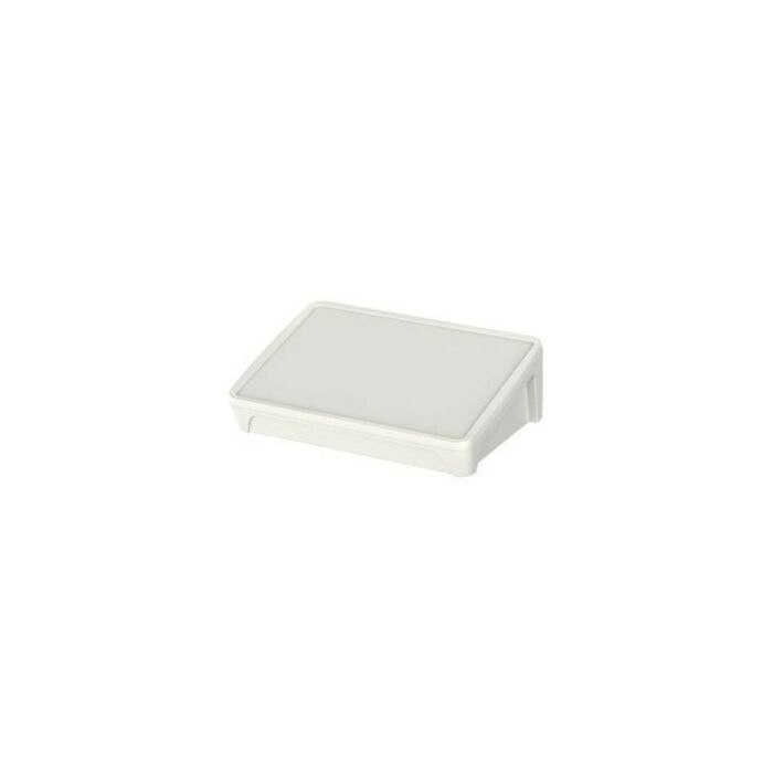 Touch/control panel housing with recessed grips, 15°, horizontal, IP40 (IP65) BOP 10.1 P-9016