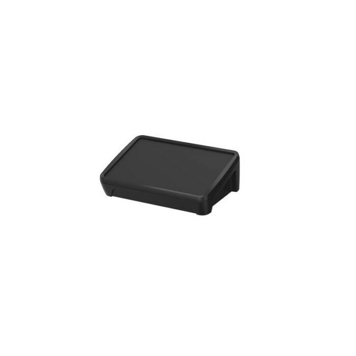Touch/control panel housing with recessed grips, 15°, horizontal, IP40 (IP65) BOP 7.0 P-9005