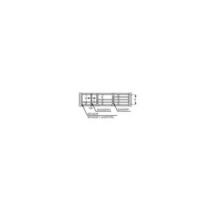 Separation system for cable chain SP4453F