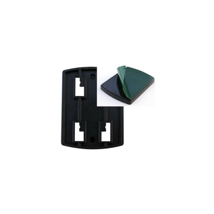 Universal adapter with self-adhesive film, black UGA-1