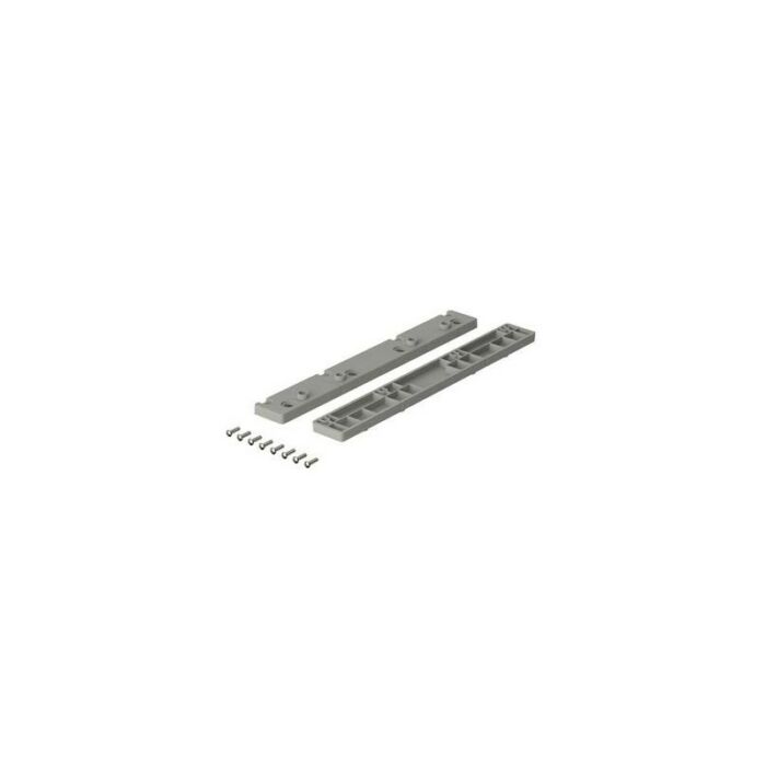 Wall brackets for rear wall cover, ABS WL 5670 BK