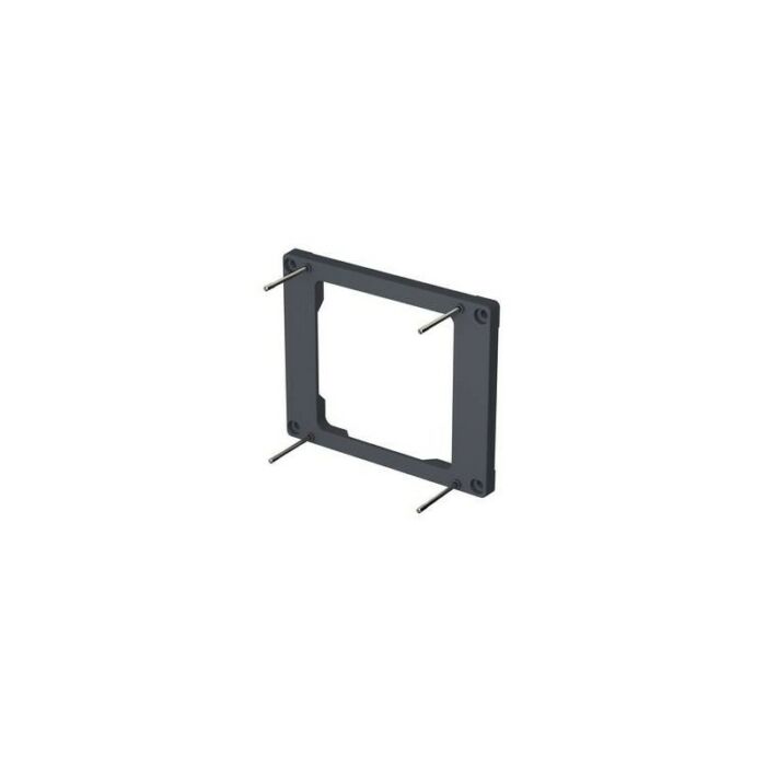 Wall frame for rear cover high and rear cover with terminal compartment WR 1000 H