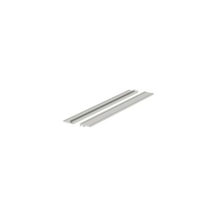 Z-rails, natural anodized aluminium, for connectors to DIN EN 60603-2 (formerly DIN 41612) ZS 00042