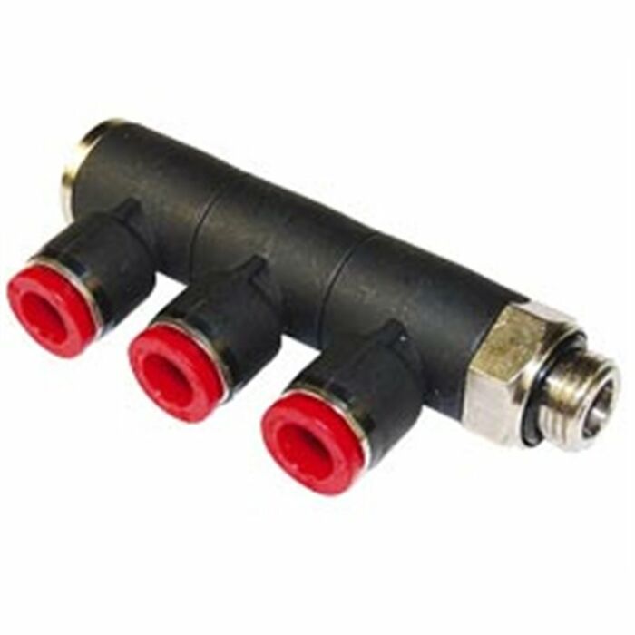 Pneufit C Triple Swivel Elbow Banjo Adaptor BSPP C0C511038