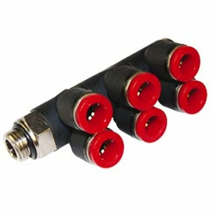 Pneufit C Triple Branch Adaptor BSPP C0C700848