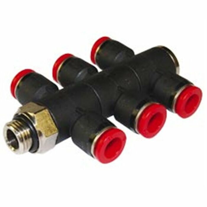 Pneufit C Triple Universal Banjo Tee BSPP C0C711048